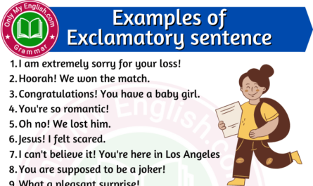 exclamatory sentence example