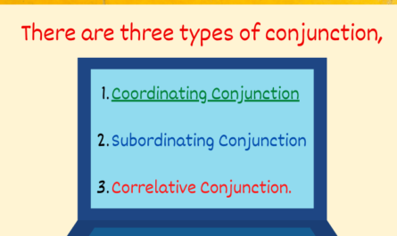types of conjunction