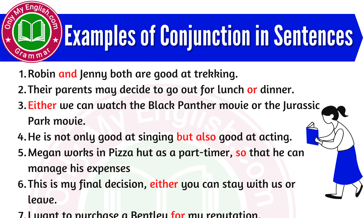 10 Example Of Conjunction In A Sentence Pdf