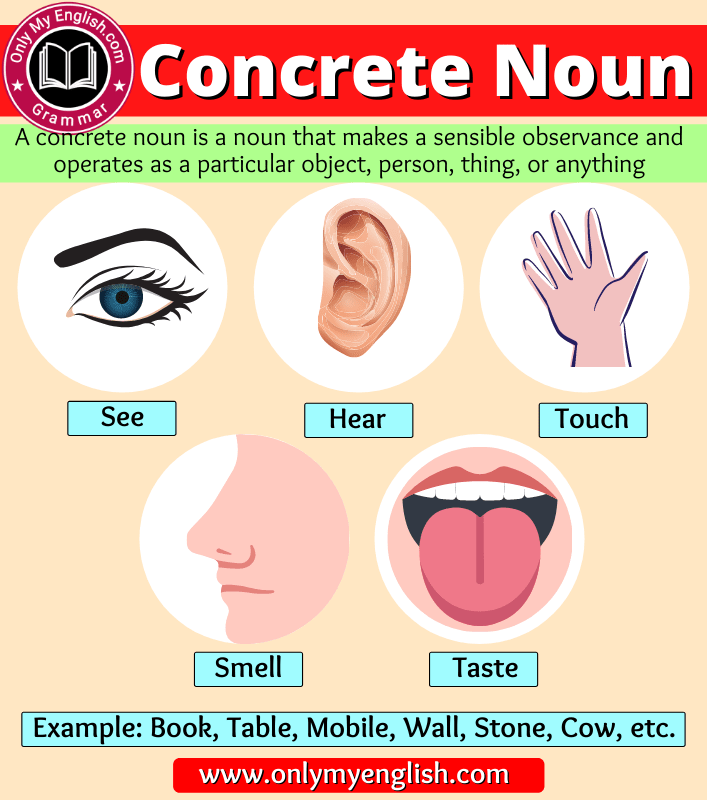 concrete noun