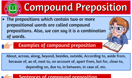 compound preposition