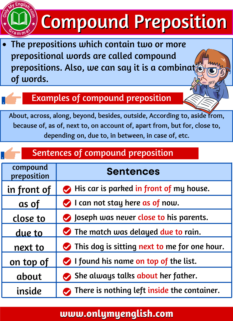 compound preposition