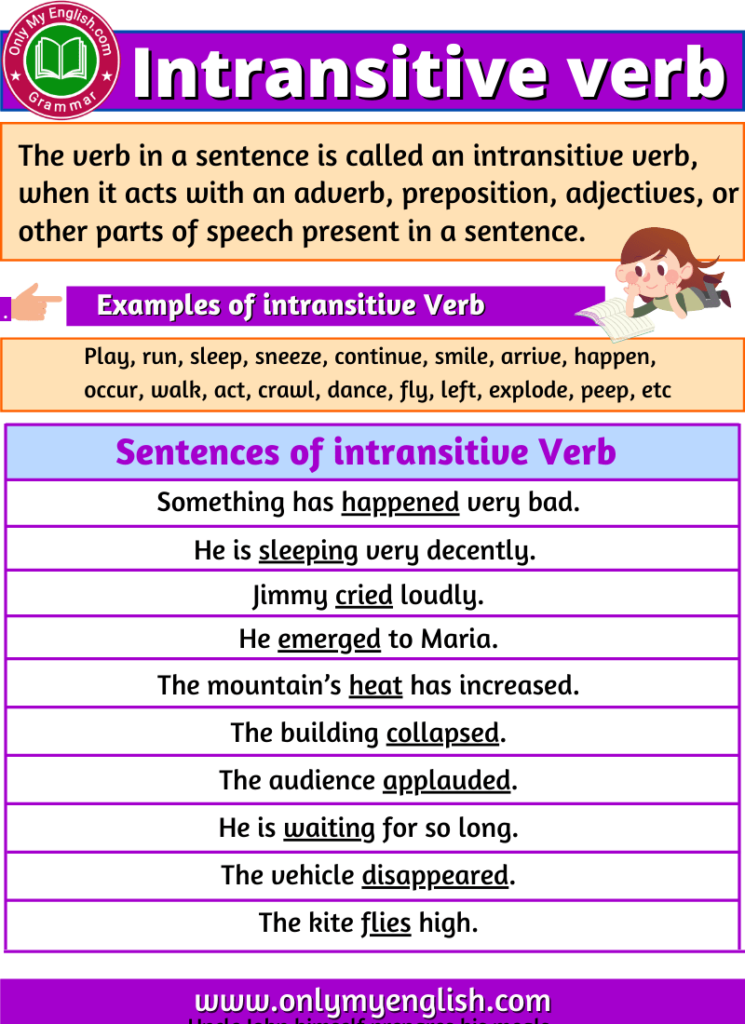 intransitive verb