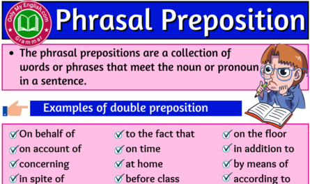 Phrasal Preposition
