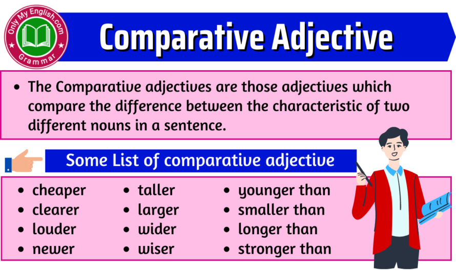Comparative Adjectives: Definition, Examples, & List