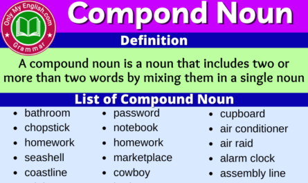 compound noun