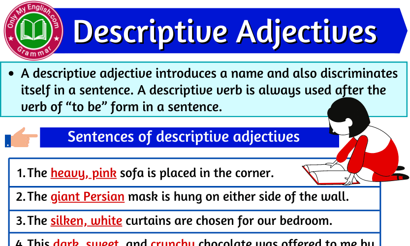 What Meaning Of Descriptive Adjective