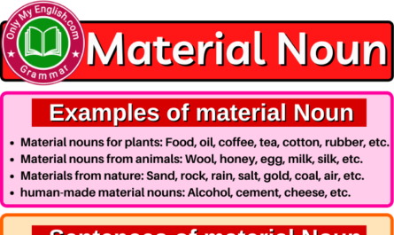 material noun