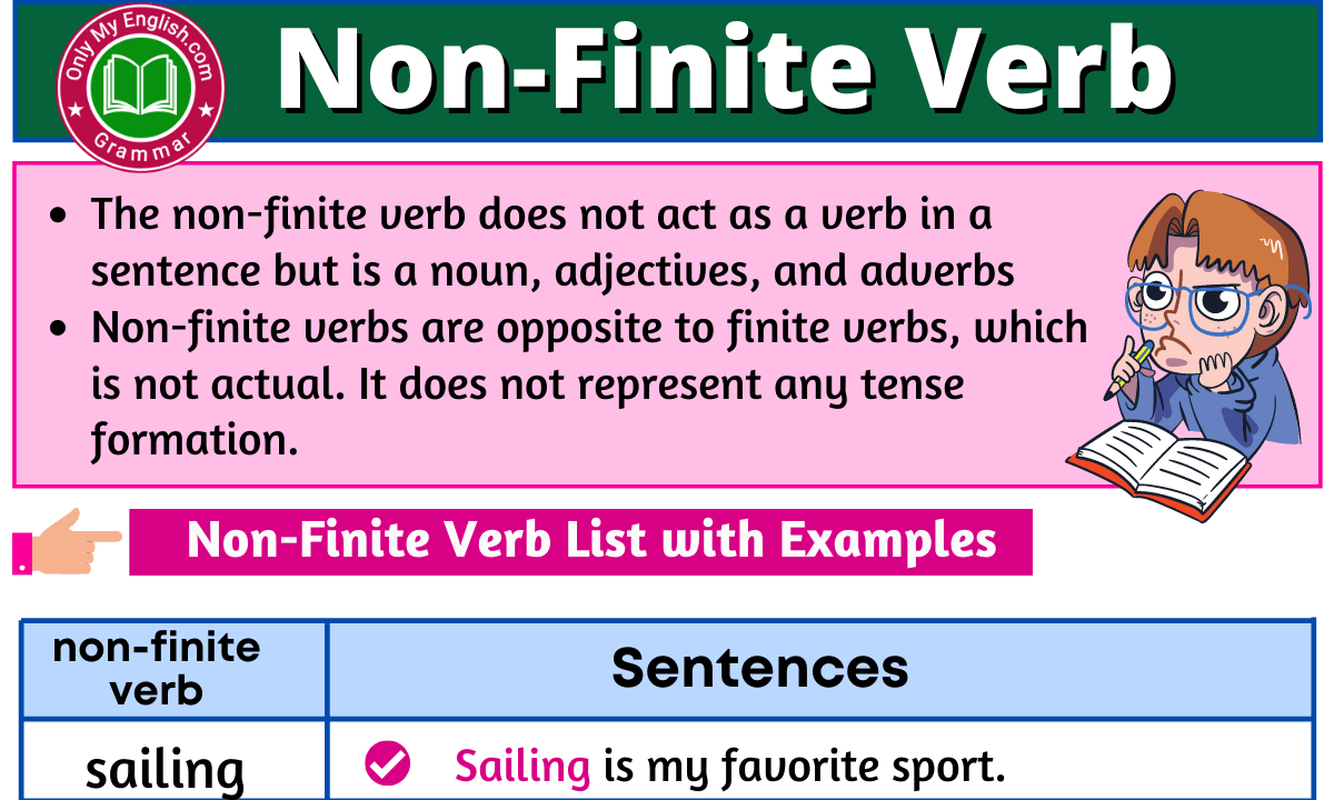 Non Finite Verb Definition Examples And List
