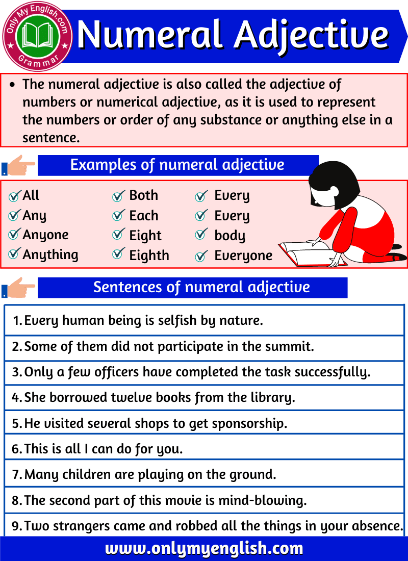 numeral adjectives