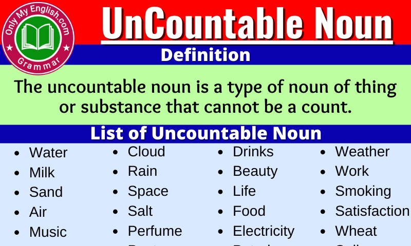 Uncountable Noun Definition