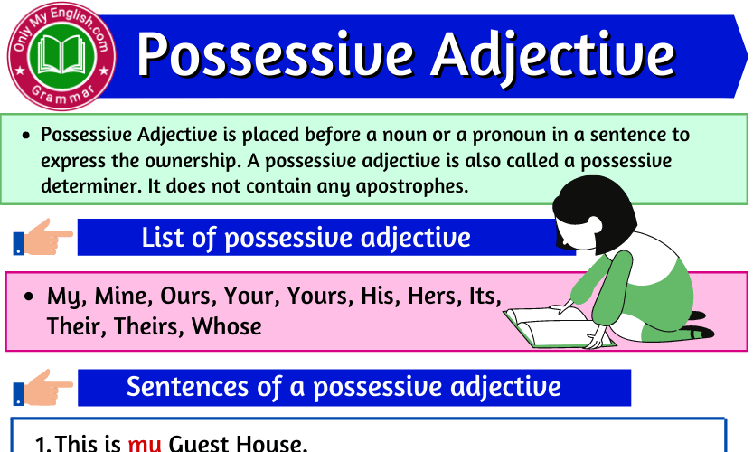 possessive-adjective-definition-examples-list-onlymyenglish