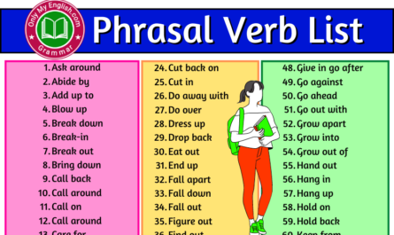 phrasal verb list
