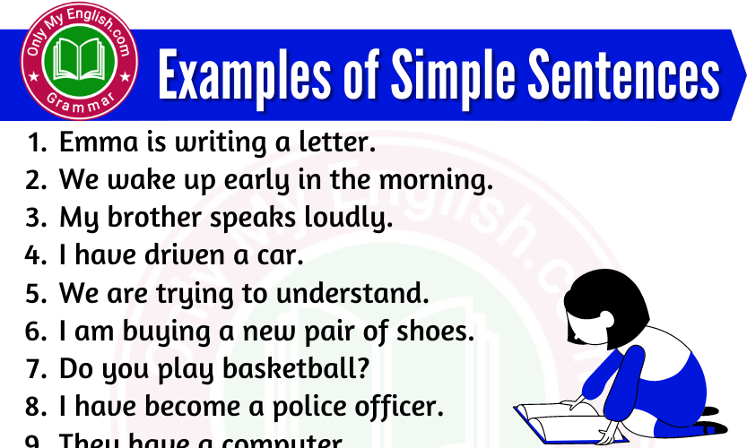 What Are The 3 Simple Sentences What Are Simple Sentences 3 Examples