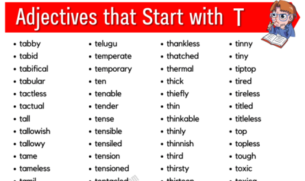 adjectives that start with t (1)