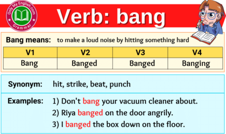 bang verb forms v1 v2 v3 past tense and past participle-min