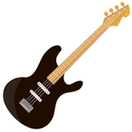 bass guitar-min