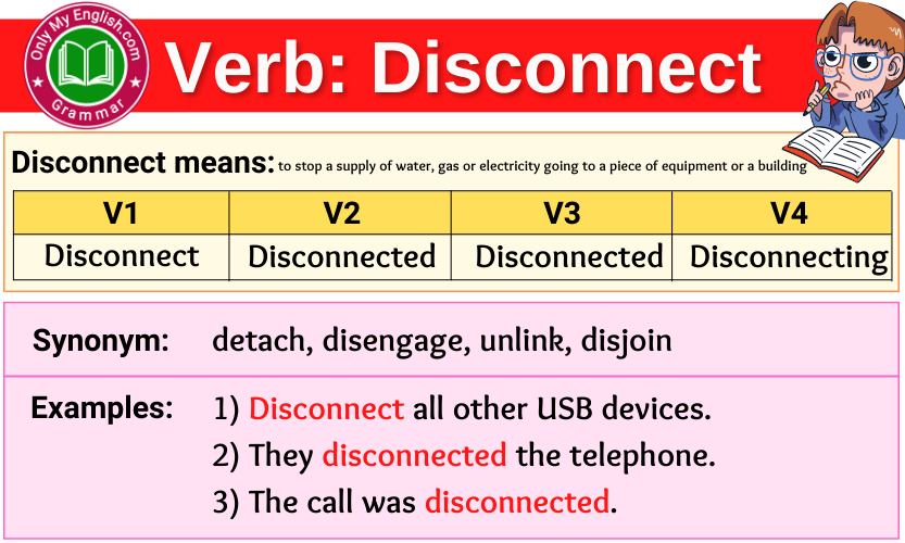 disconnect-verb-forms-past-tense-past-participle-v1v2v3