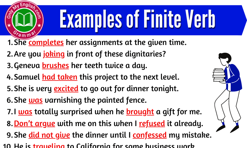 20 Examples of Finite Verb
