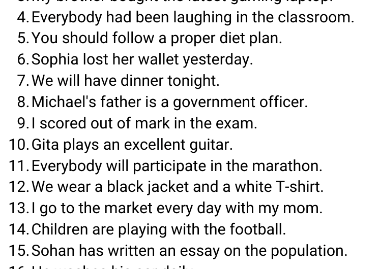 20 Positive Sentence Examples in English