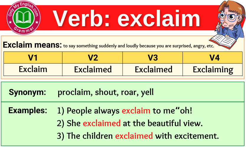 exclaim-verb-forms-past-tense-past-participle-v1v2v3