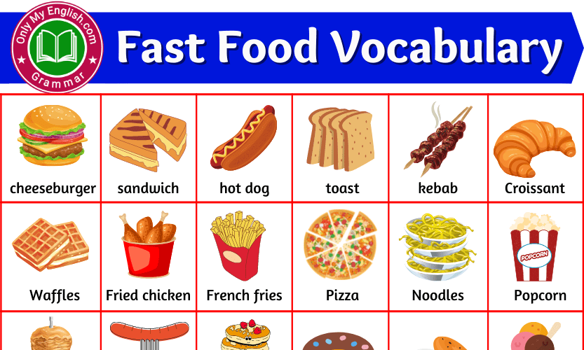 Fast Food List: Fast Food Names with Pictures » Onlymyenglish.com