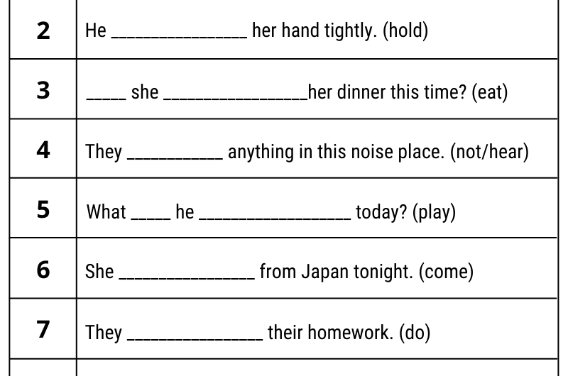 Future Continuous Tense Exercises with Answers