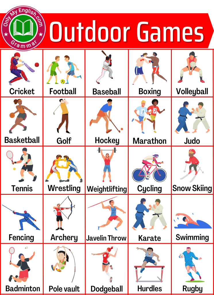 50 Outdoor Games Name In English Onlymyenglish