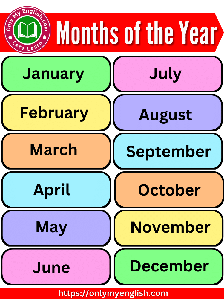 months of the year