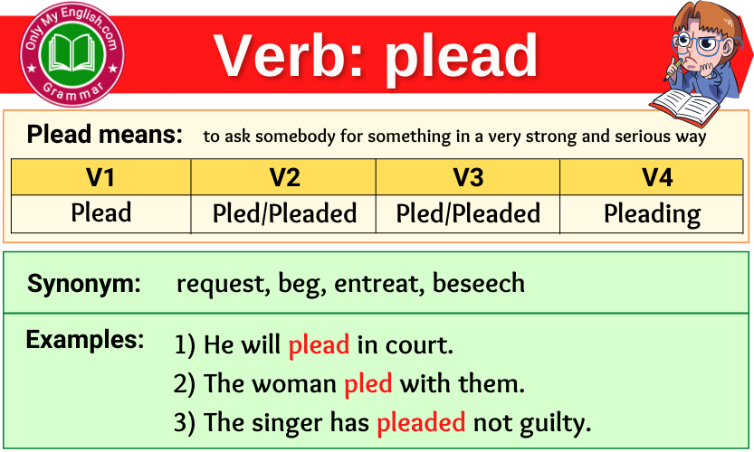 plead-verb-forms-past-tense-past-participle-v1v2v3