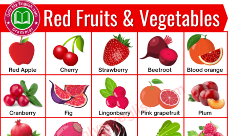 red fruits and vegetables
