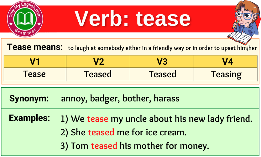 tease-verb-forms-past-tense-past-participle-v1v2v3