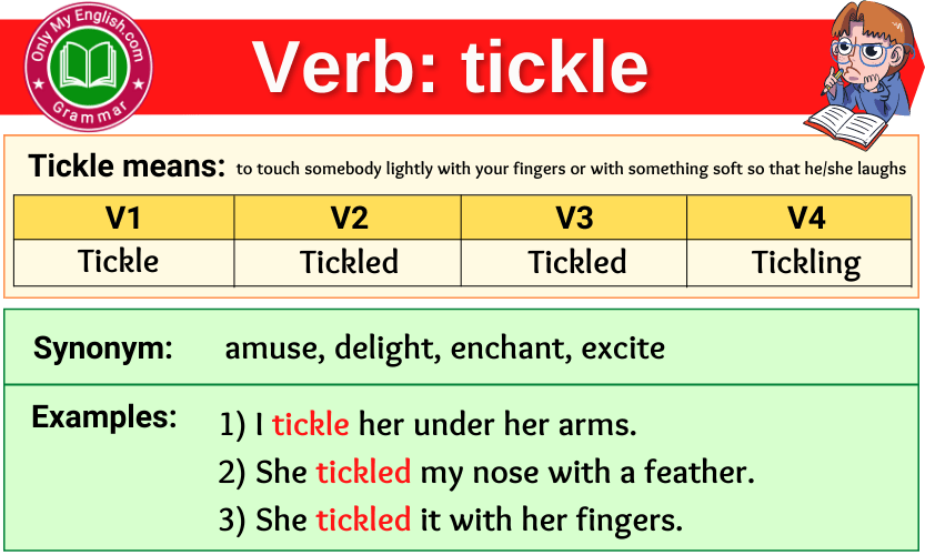 tickle verb forms v1 v2 v3 past tense and past participle-min