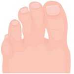 toes
