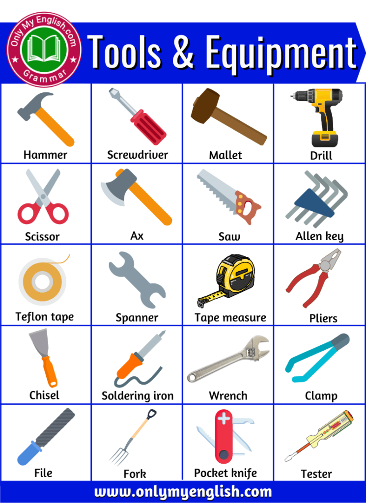tools and equipment