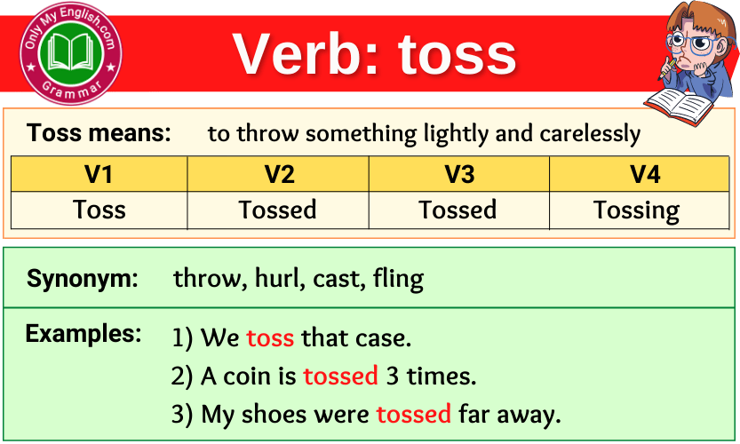 toss-verb-forms-past-tense-past-participle-v1v2v3-onlymyenglish