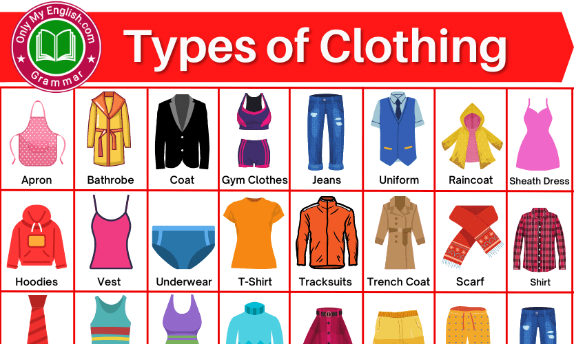 Types Of Clothing For Men And Women Onlymyenglish types-of-fashion-styles-48-words-to-talk-about-clothes-and-fashion
