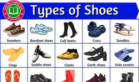 types of shoes