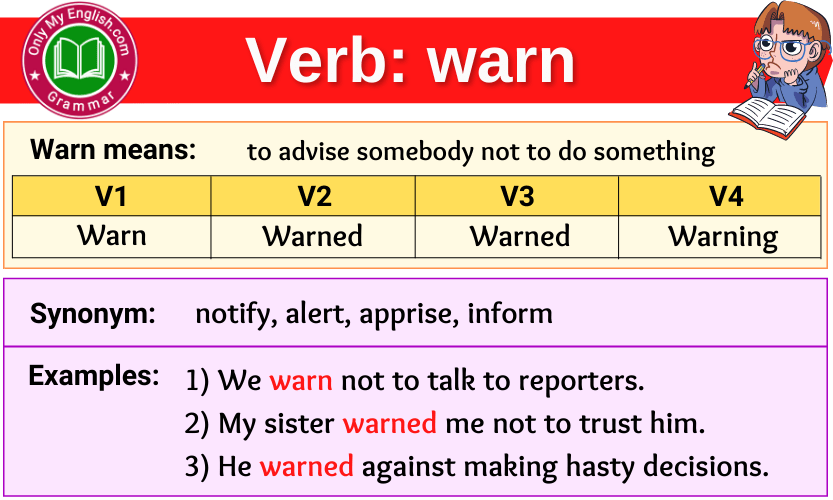 warn-verb-forms-past-tense-past-participle-v1v2v3-onlymyenglish