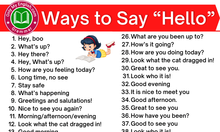 What Are Some Different Ways To Say Hello